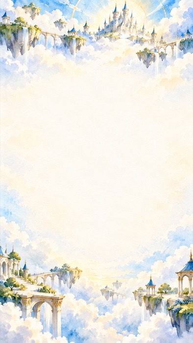 Arte do tema Castelo das Nuvens